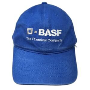 AMC BASF The Chemical Company Logo Blue One Size Adjustable Baseball Cap Hat